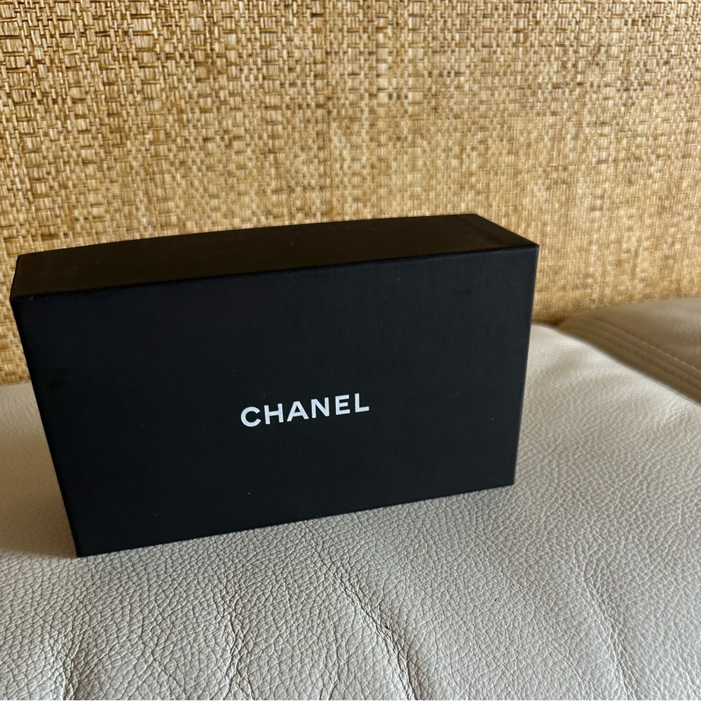 New CHANEL empty Gift Box Size 7 1/4” /4”/ 2.5”